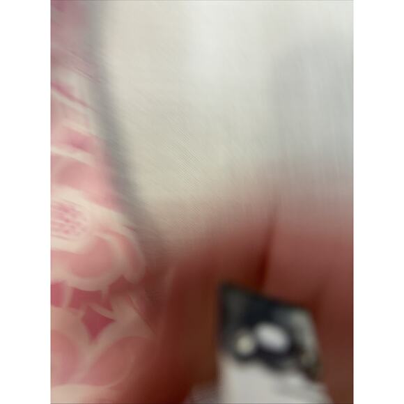 Lilly Pulitzer Pink Floral Eyelet Ribbon Trim Shift Dress Cotton Sz 4 - Picture 7 of 14